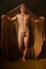 油画——《圣光》——林金福